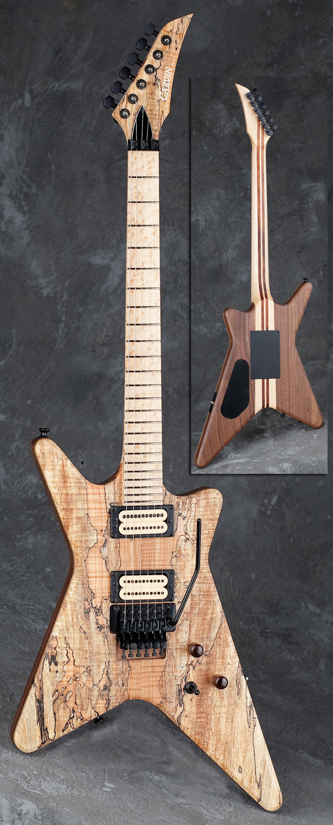 where are serial number on carvin guitars